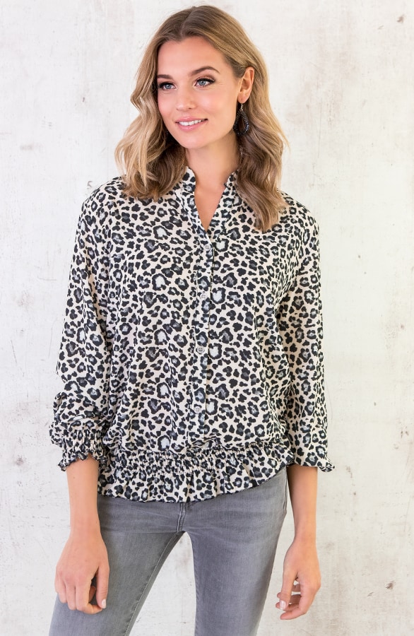 Musthave Panter Blouse Creme – shoparchief, foto 2
