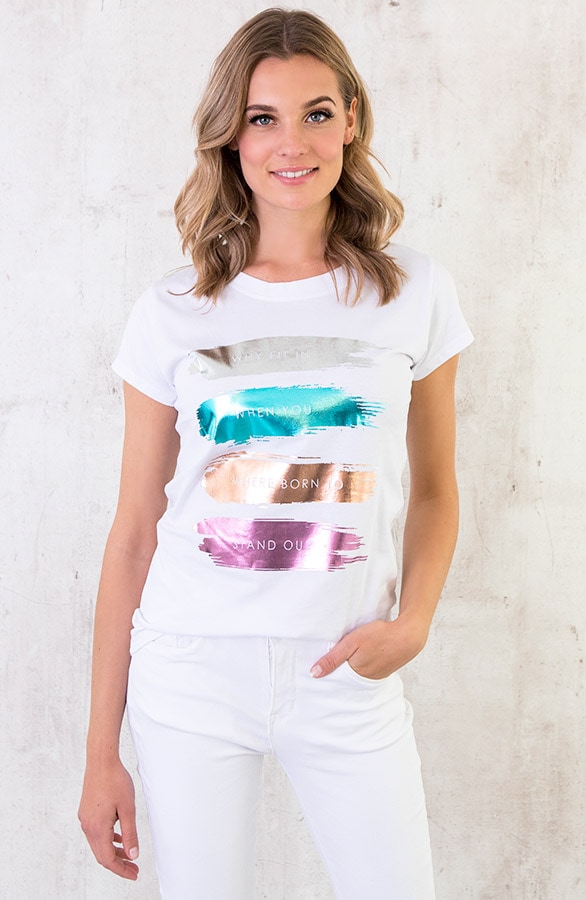 Metallic Top Multicolor – shoparchief, foto 2