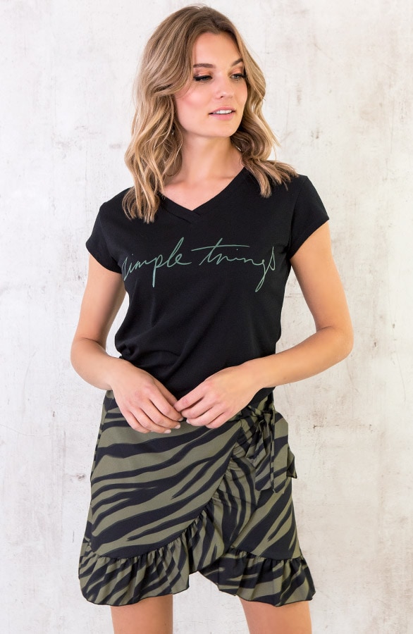 Zebra Wikkel Rok Legergroen – shoparchief, foto 3