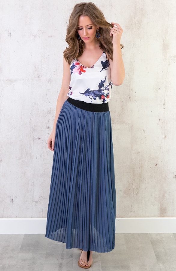 Oval Luxury Oorbellen Blauw – shoparchief, foto 4