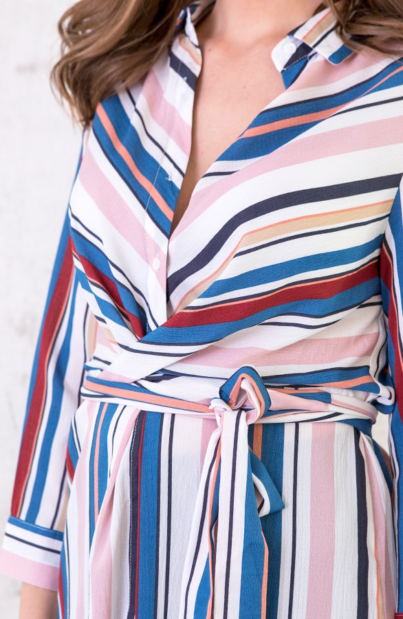 Jurk Gestreept Dames – shoparchief, foto 6