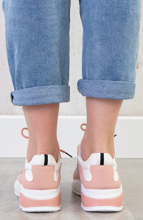 Dad Sneaker Damen Lachsrosa, Shoparchiv, Foto 5