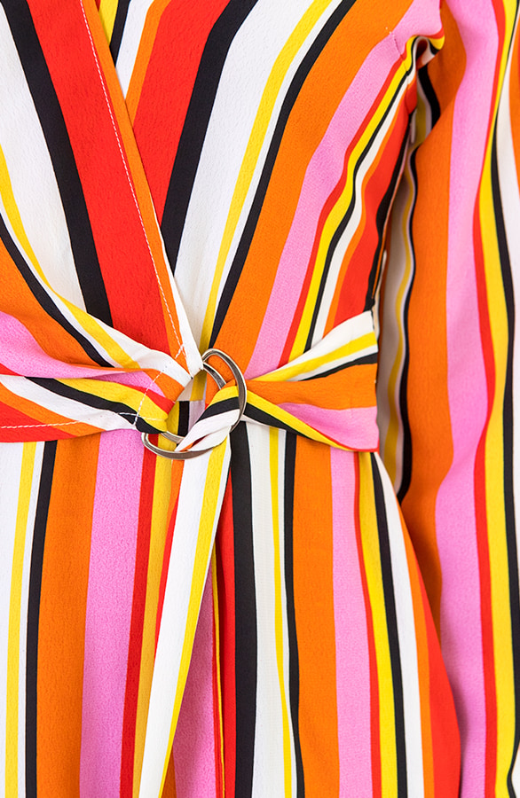 Jurk Gestreept Multicolor – shoparchief, foto 4