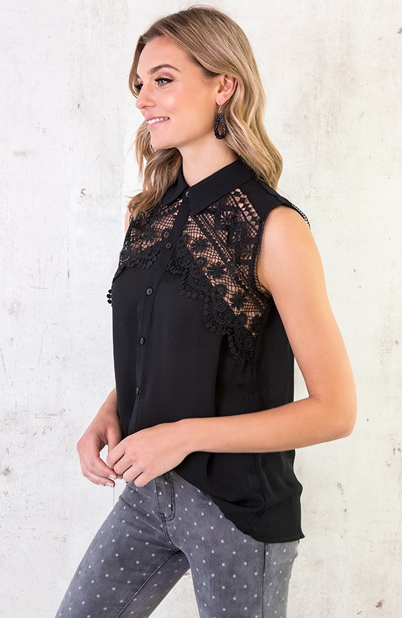 Ibiza Top Kant Zwart – shoparchief, foto 3