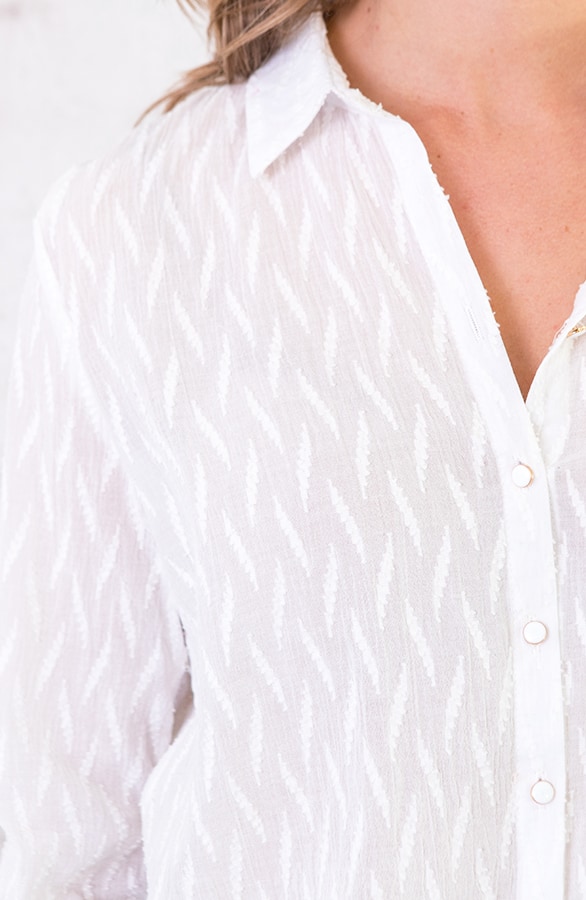 Katoenen Blouse Met Print – shoparchief, foto 4