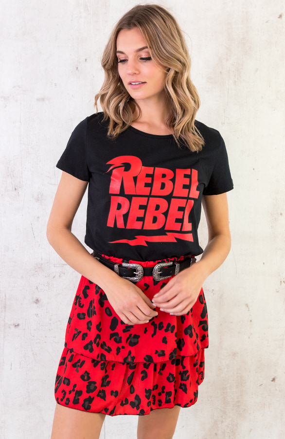 Panter Laagjes Rok Rood – shoparchief, foto 7