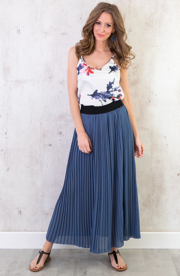 Oval Luxury Oorbellen Blauw – shoparchief, foto 3