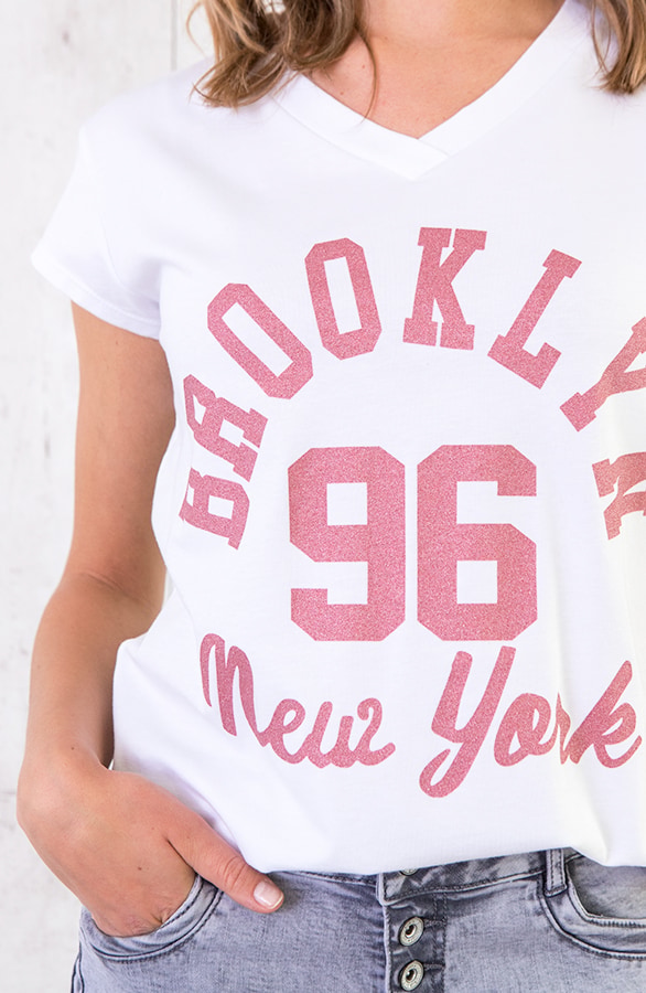 Brooklyn It Shirt Wit – shoparchief, foto 4