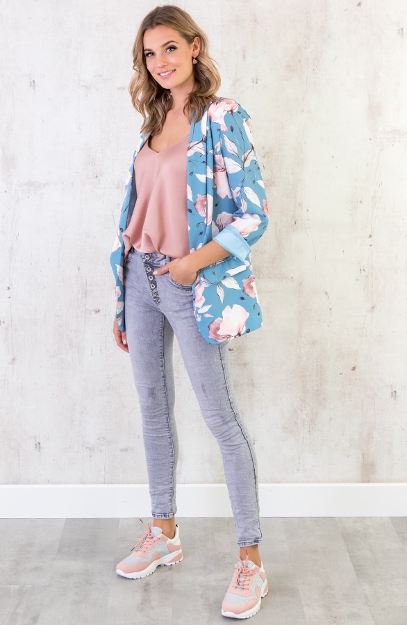 Boyfriend Blazer Bloemen – shoparchief, foto 5