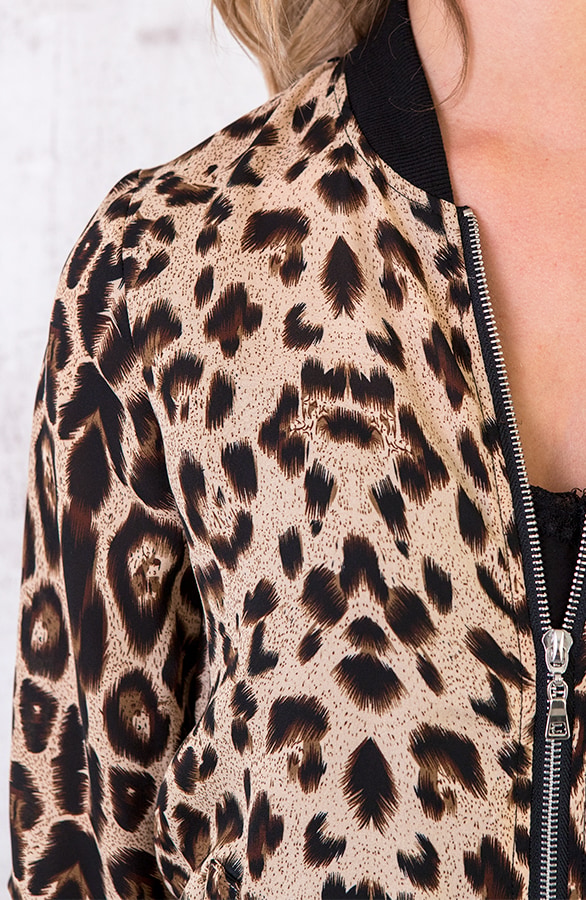 Bomber Jasje Panterprint Bruin – shoparchief, foto 6