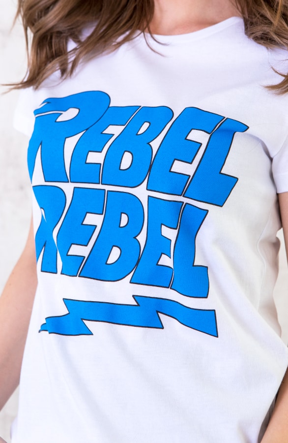 Rebel Rebel Top Kobalt – shoparchief, foto 4