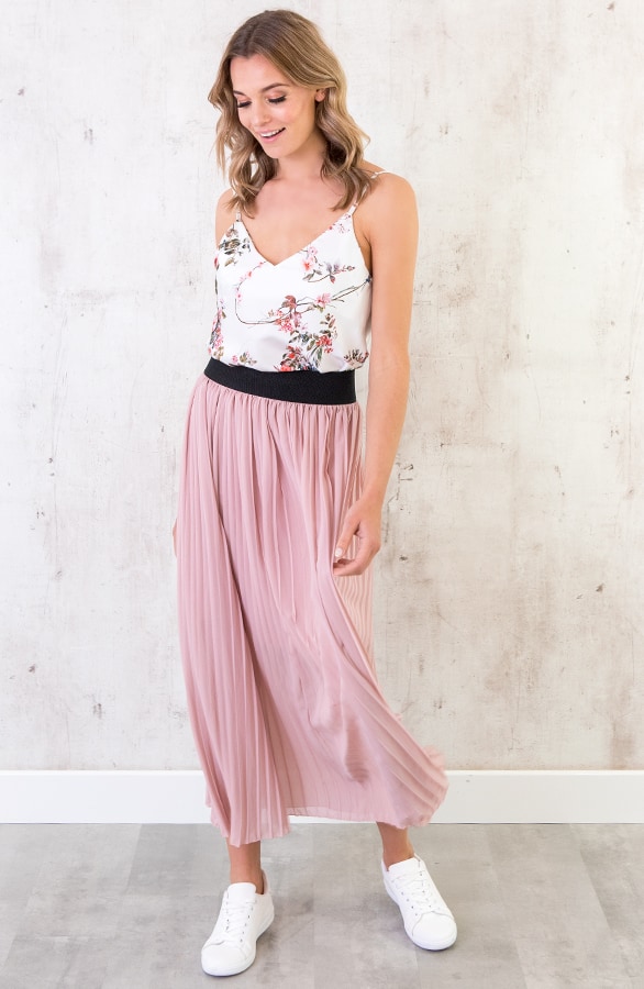 Plooirok Dames Roze – shoparchief, foto 5