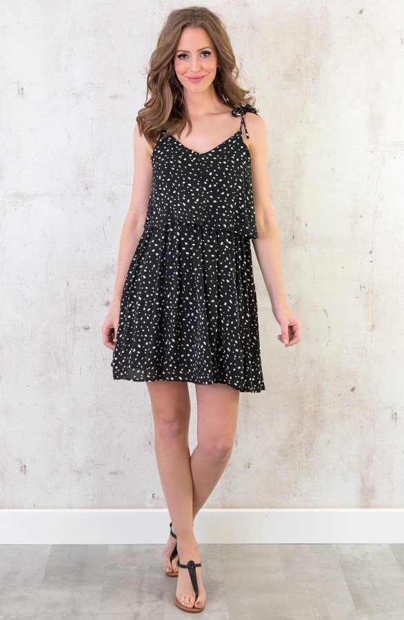 Stippen Jurk Dames – shoparchief, foto 5