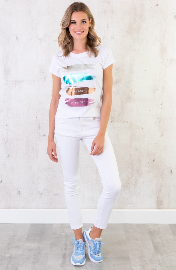 Metallic Top Multicolor – shoparchief, foto 4