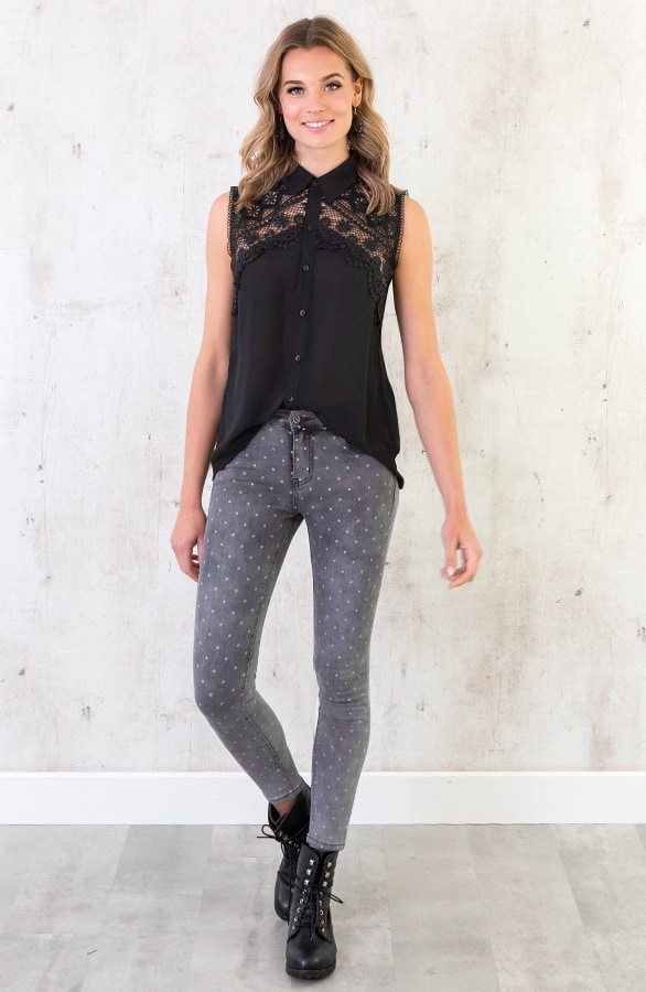 Ibiza Top Kant Zwart – shoparchief, foto 5