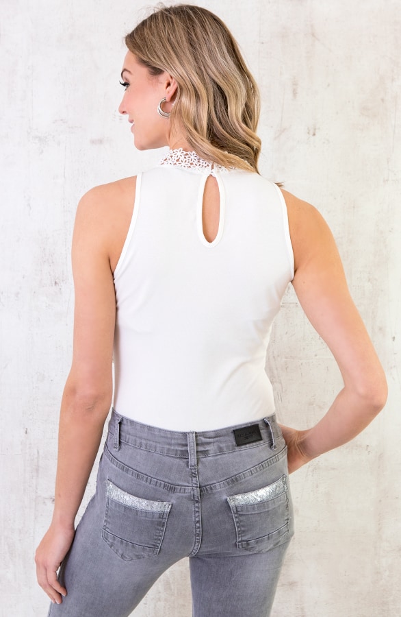 Kanten Body Halter Wit – shoparchief, foto 4