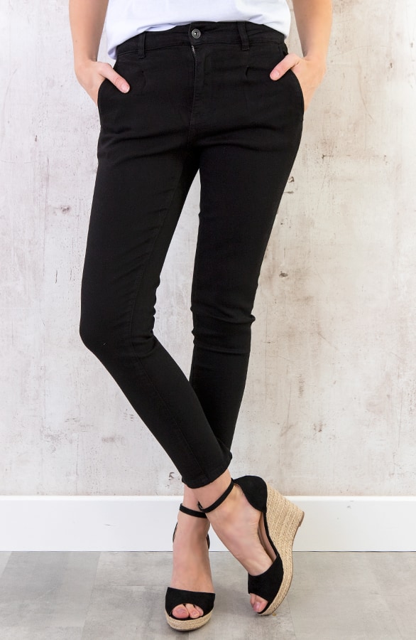 Sleehakken Suede Zwart – shoparchief, foto 6