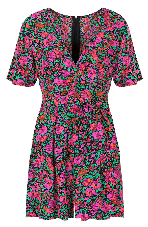 Playsuit Bloemenprint – shoparchief