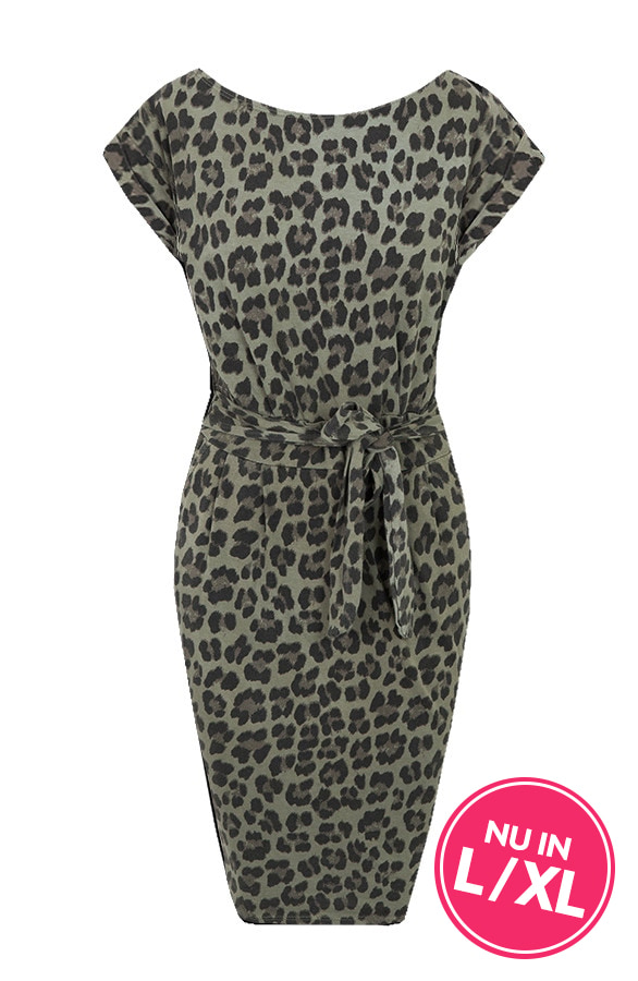Strik Jurk Panterprint LXL – shoparchief