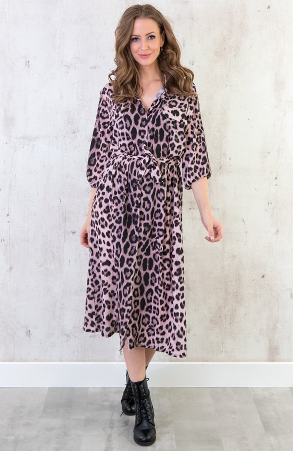 Blousejurk Panter Roze – shoparchief, foto 2
