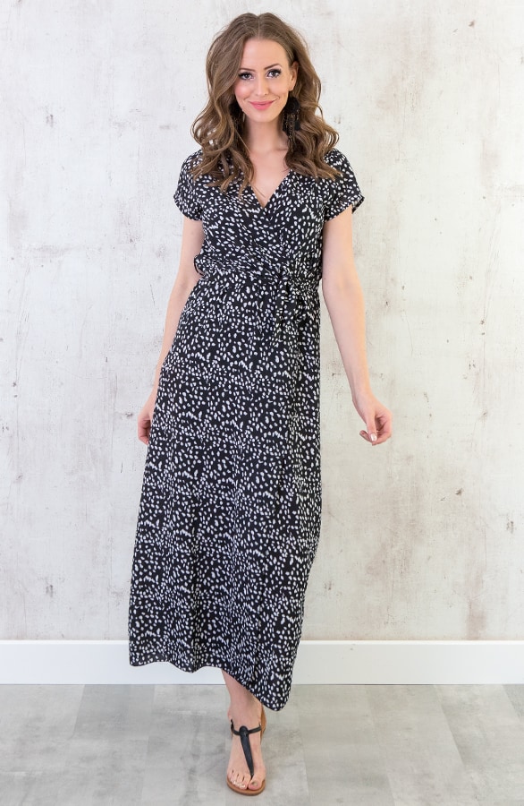 Cheetah Jurk Zwart – shoparchief, foto 4
