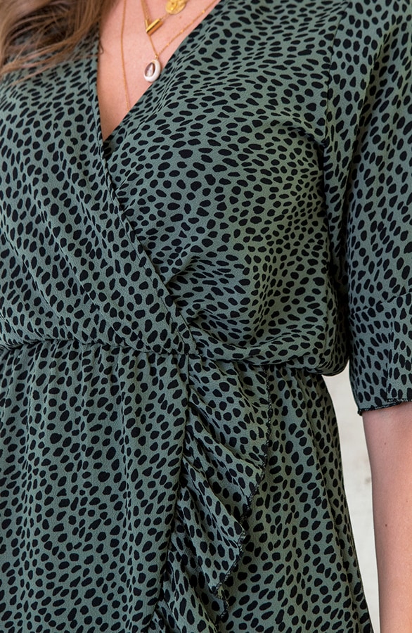 Jurk Cheetah Dames Army – shoparchief, foto 4