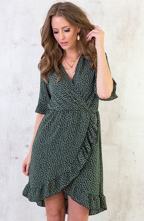 Jurk Cheetah Dames Army – shoparchief, foto 2