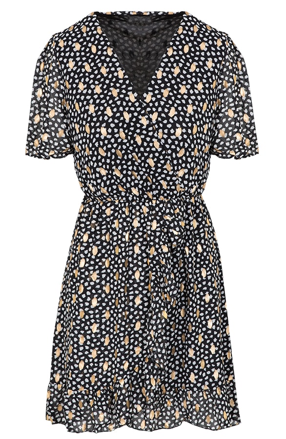 Cheetah Wikkeljurk Zwart Goud – shoparchief