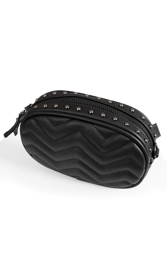 Bumbag Met Studs Zwart – shoparchief, foto 2