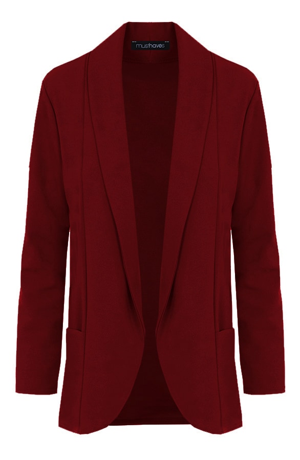 Basic Blazer Bordeaux – shoparchief