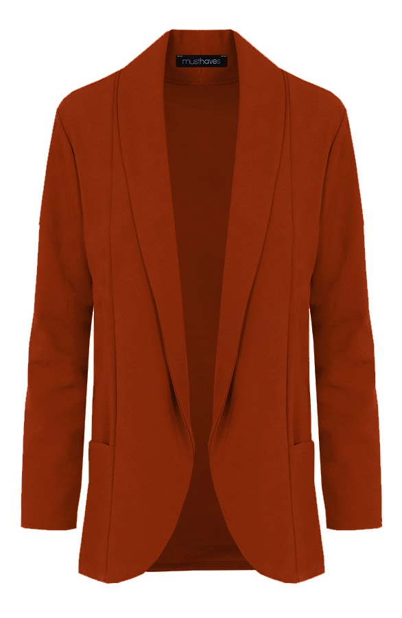 Basic Blazer Terracotta – shoparchief