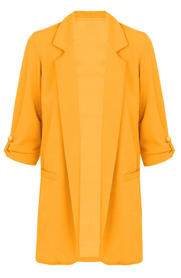 Blazer Dames Okergeel – shoparchief