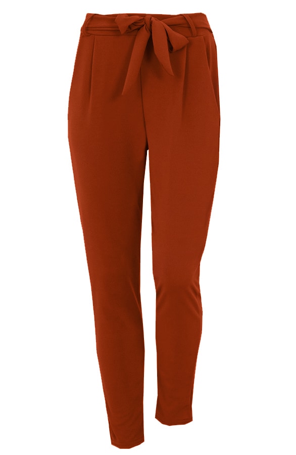 Strik Broek Basic Terracotta – shoparchief