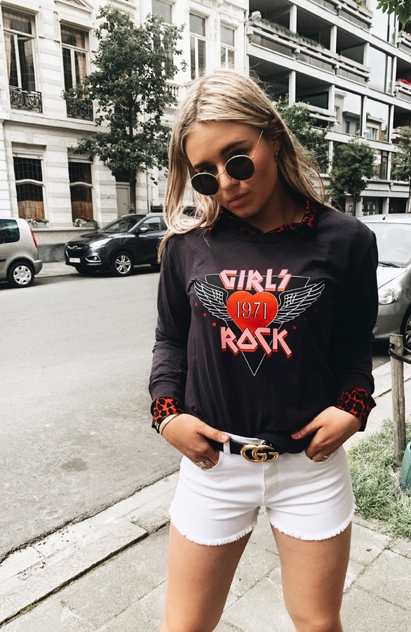 Girls Rock Sweater Antraciet – shoparchief, foto 2