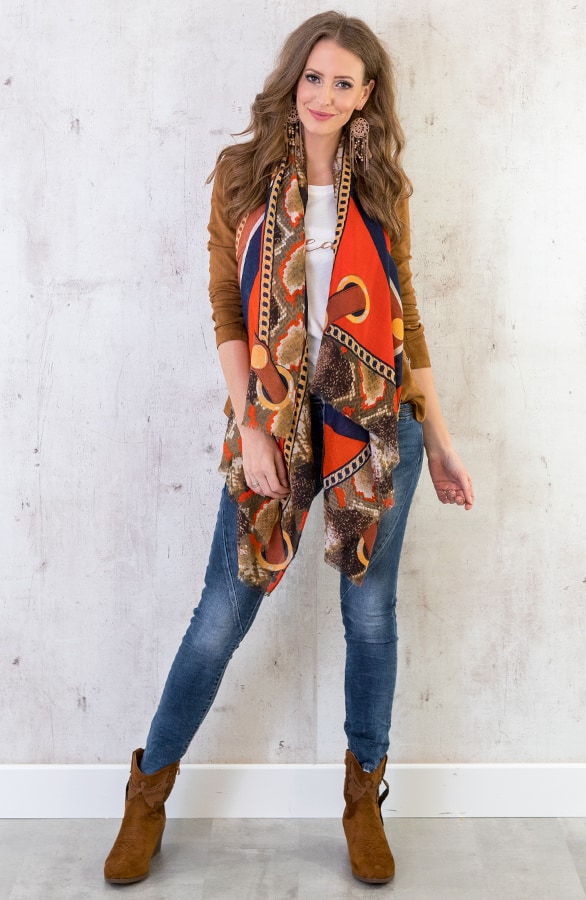 Sjaal Met Print – shoparchief, foto 4