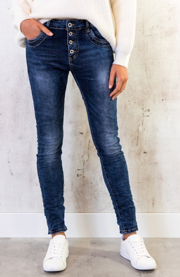 Chino Hose Damen Blau, Shoparchiv, Foto 7