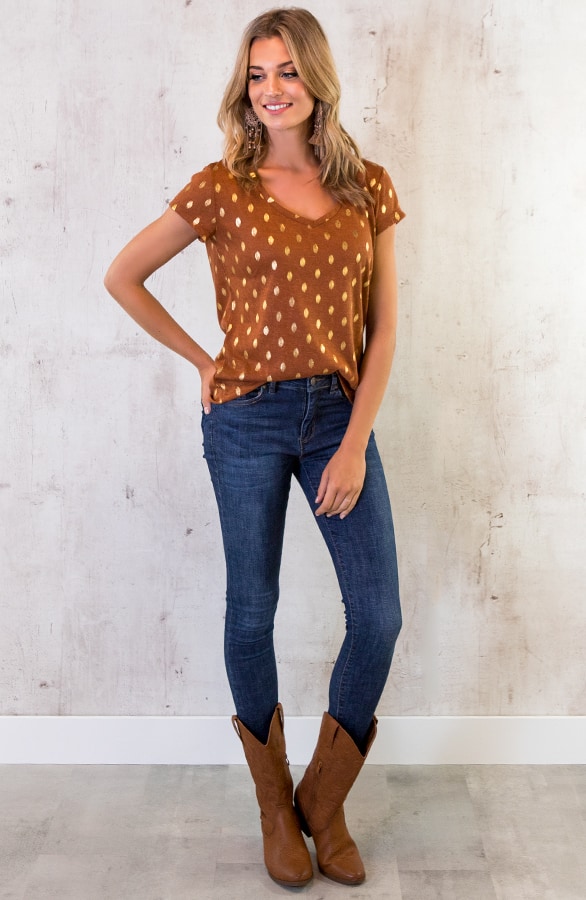 Golden Leaves Top Cognac – shoparchief, foto 3