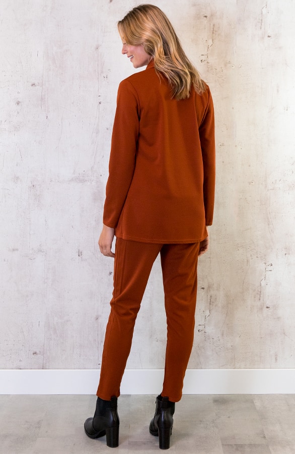 Basic Blazer Terracotta – shoparchief, foto 5