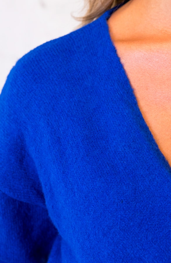 Need This Sweater Twist Kobalt – shoparchief, foto 4