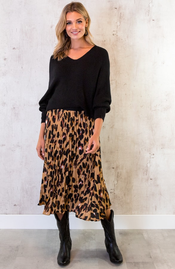 Oversized Trui Zwart – shoparchief
