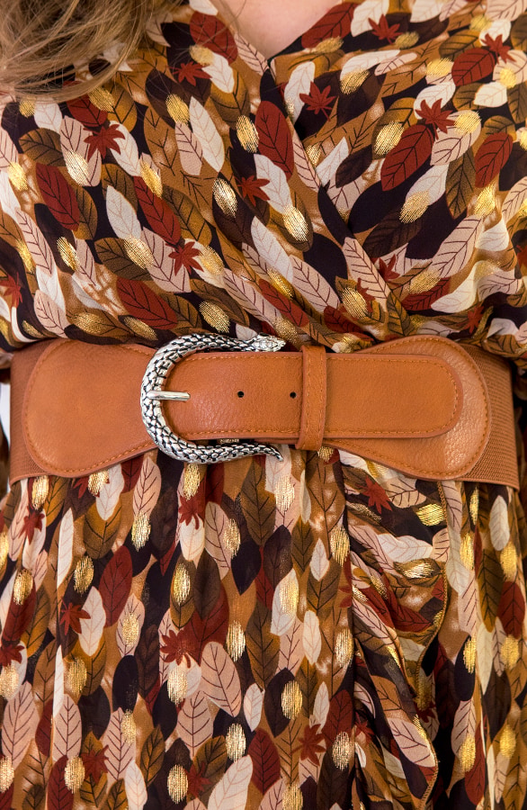Taille Riem Stretch Cognac – shoparchief, foto 2