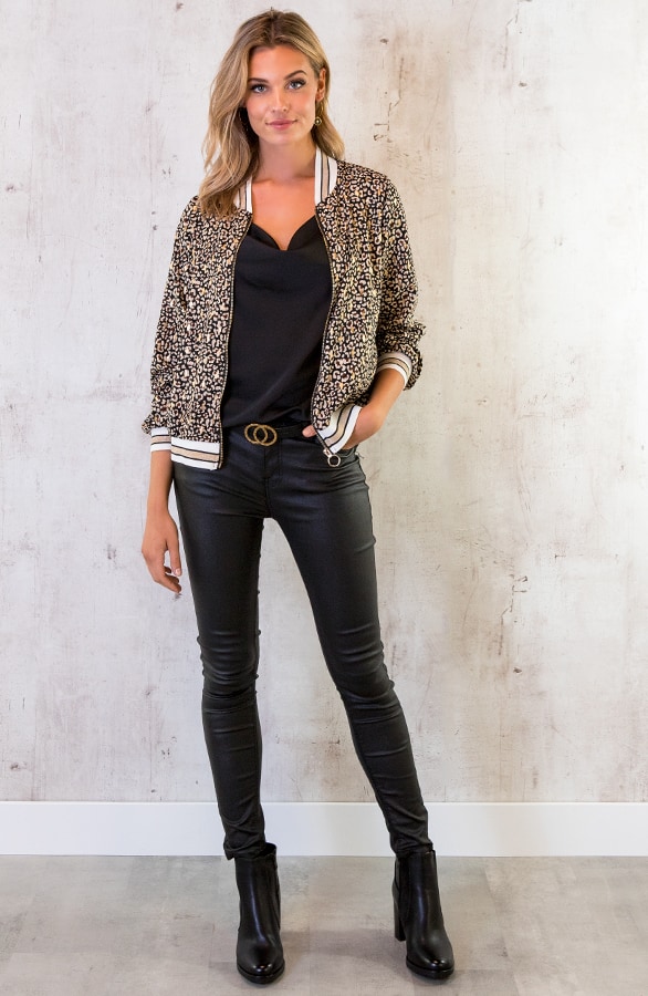 Limited Leopard Bomber Jasje – shoparchief, foto 3