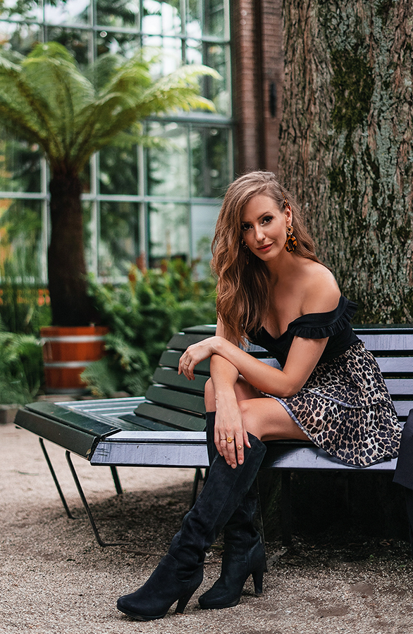 Leopard Laagjes Rok Luxury – shoparchief, foto 6