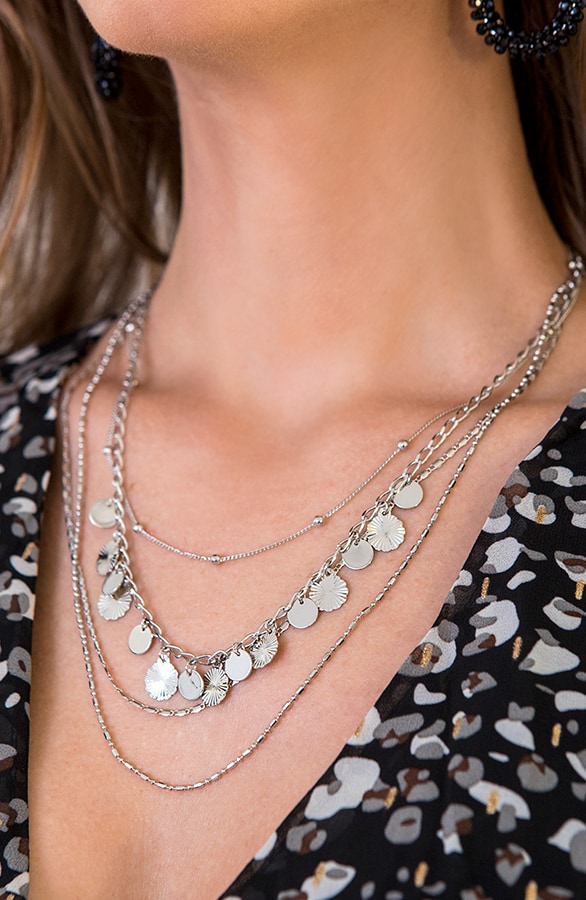 Laagjes Ketting Dames Zilver – shoparchief