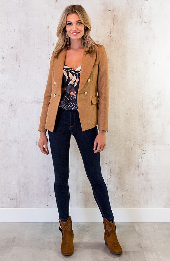 Exclusive Camel Blazer – shoparchief, foto 4