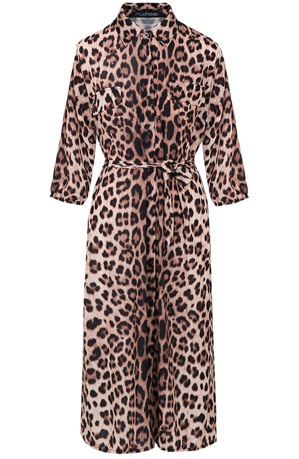 Blousejurk Panter Bruin – shoparchief