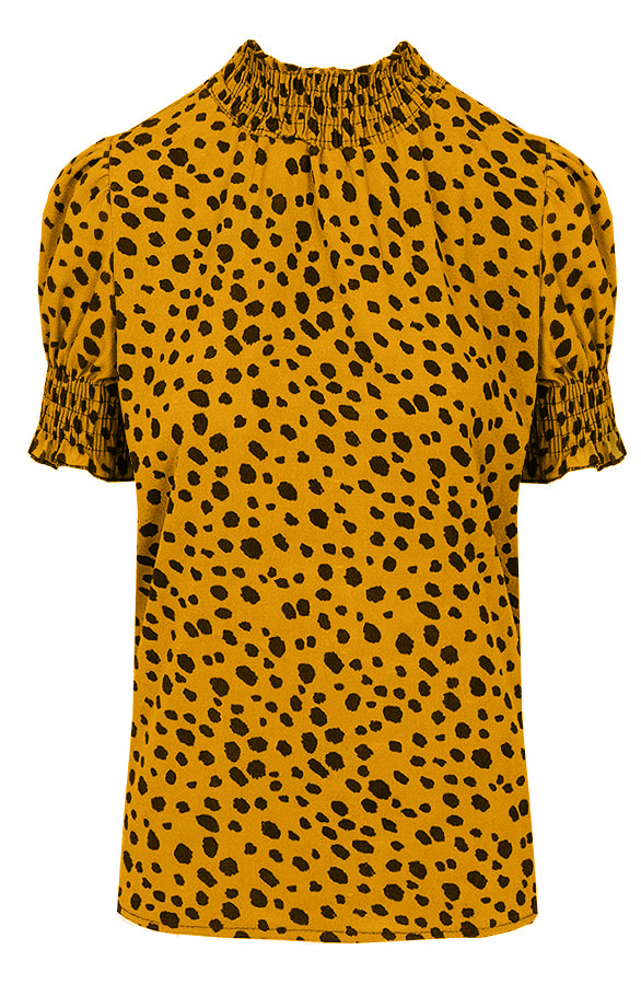 Cheetah Col Top Oker – shoparchief
