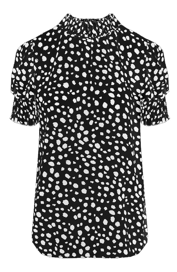 Cheetah Col Top Zwart – shoparchief