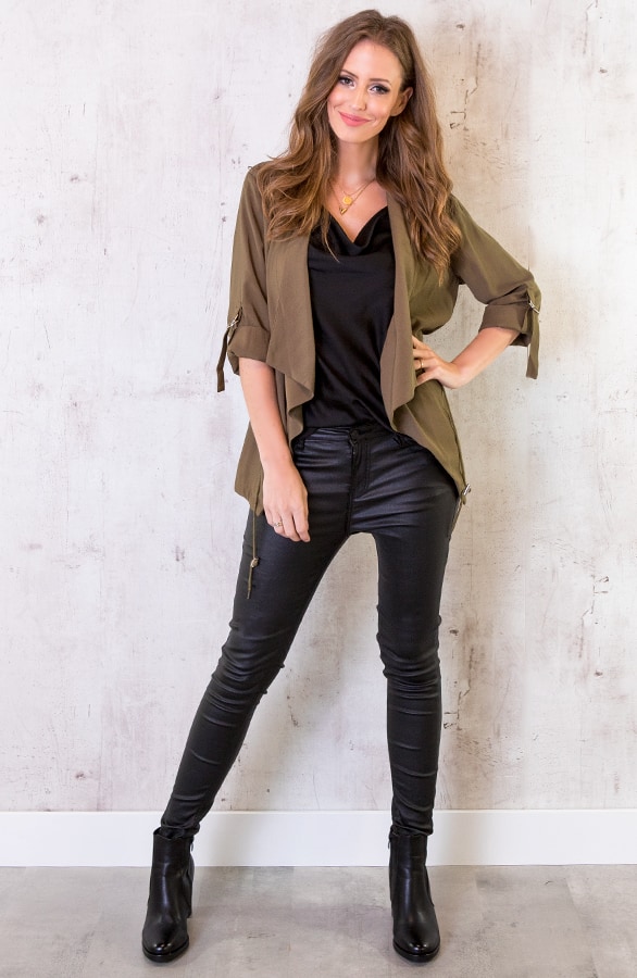 Wanted Jacket Dames Legergroen – shoparchief, foto 4