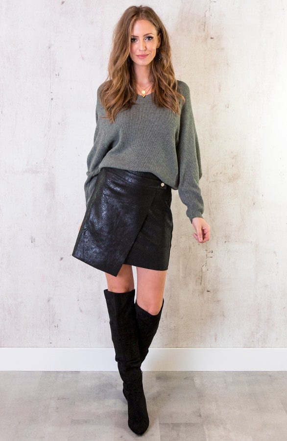 Oversized Trui Groen – shoparchief, foto 4